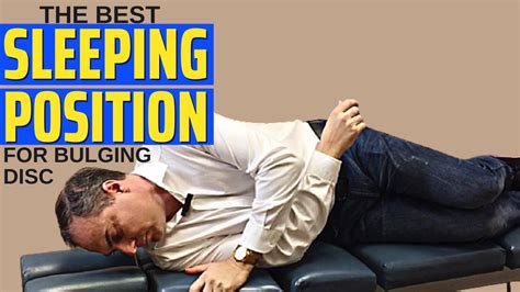 Discover the Best Sleeping Position to Alleviate Bulging Disc Pain!